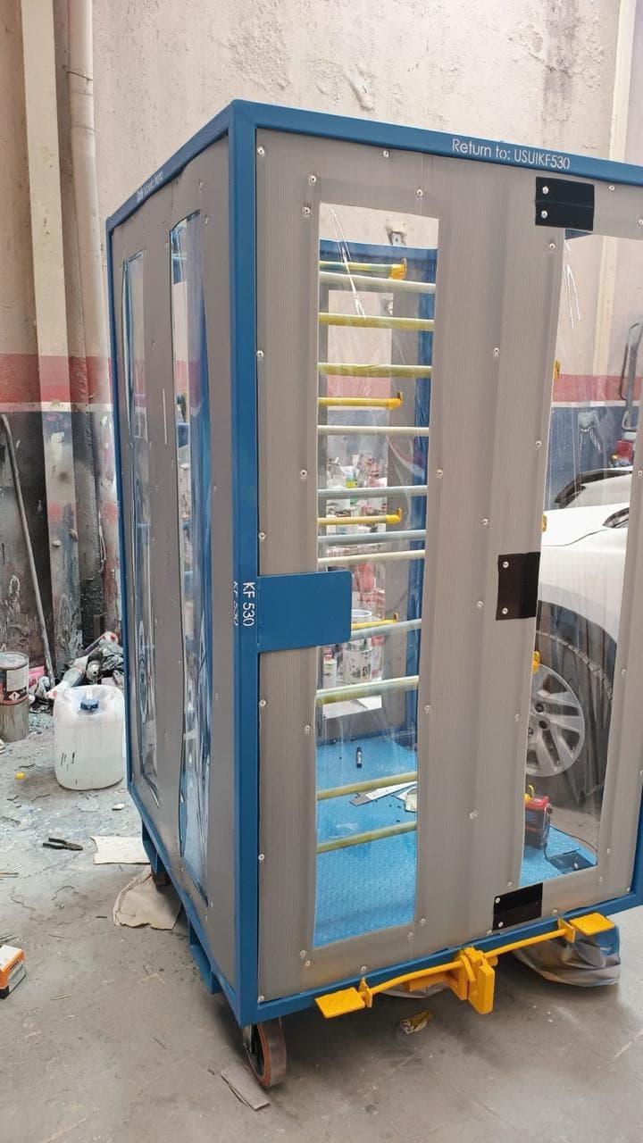 Fabricación de dolies y racks 3