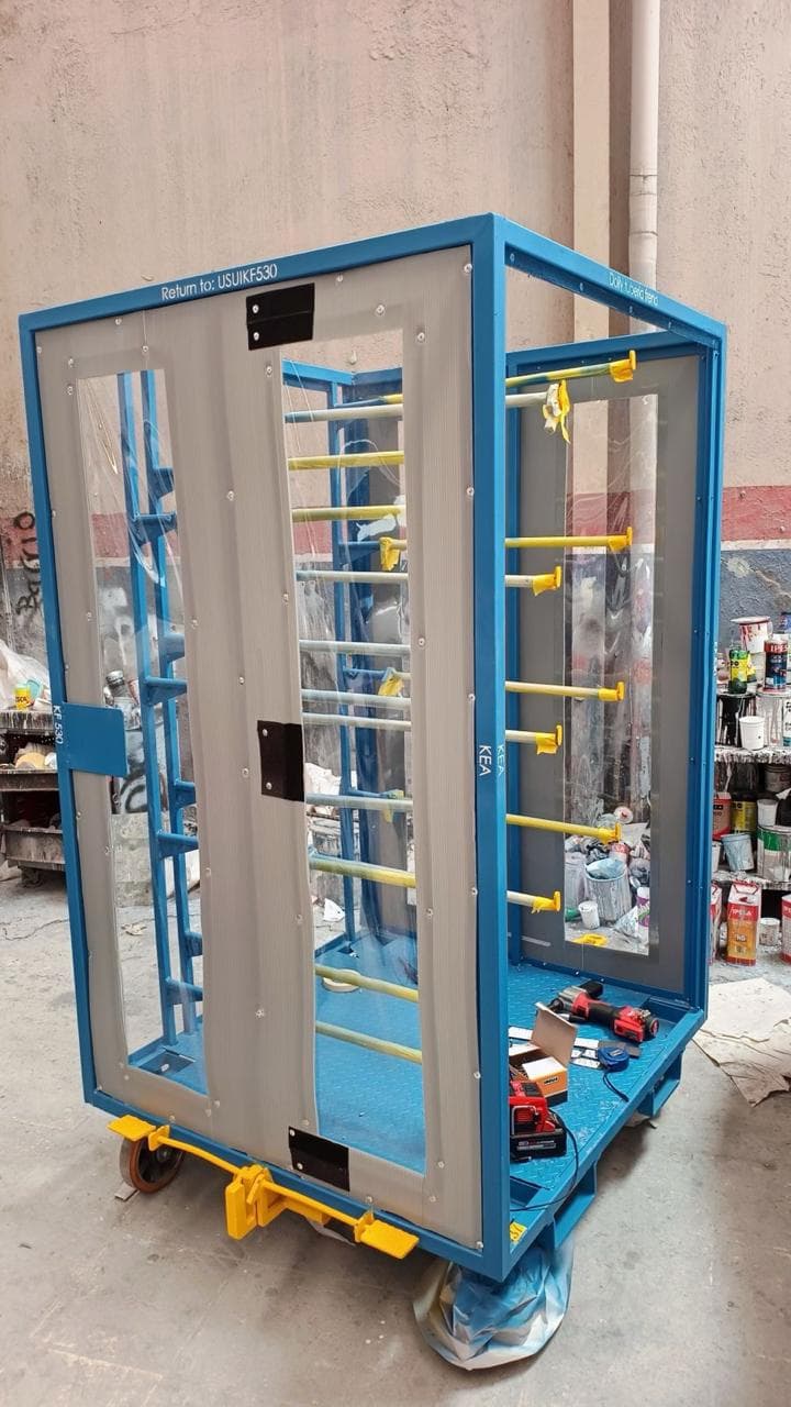 Fabricación de dolies y racks 6